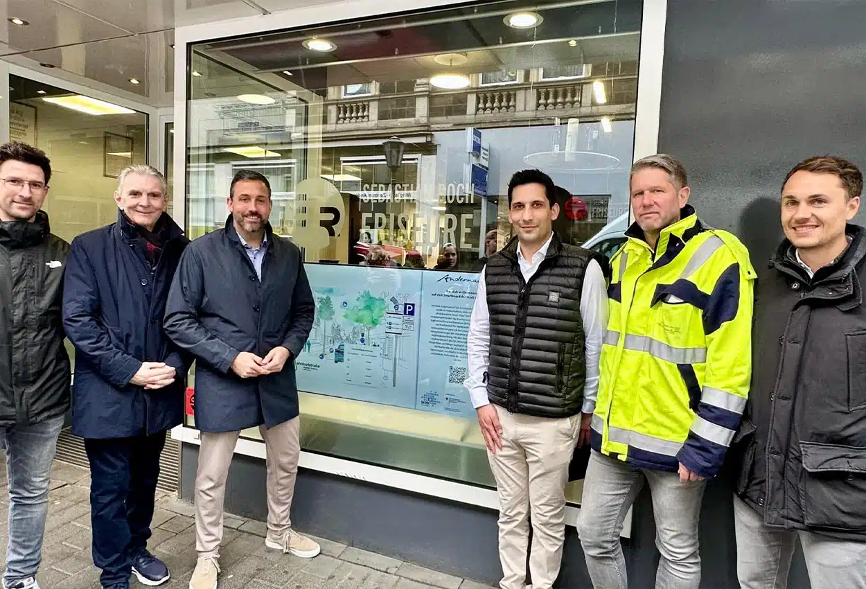 Pilotprojekt „Smarte Bahnhofstraße“ in Andernach: Gemeinsam die Stadt von morgen gestalten