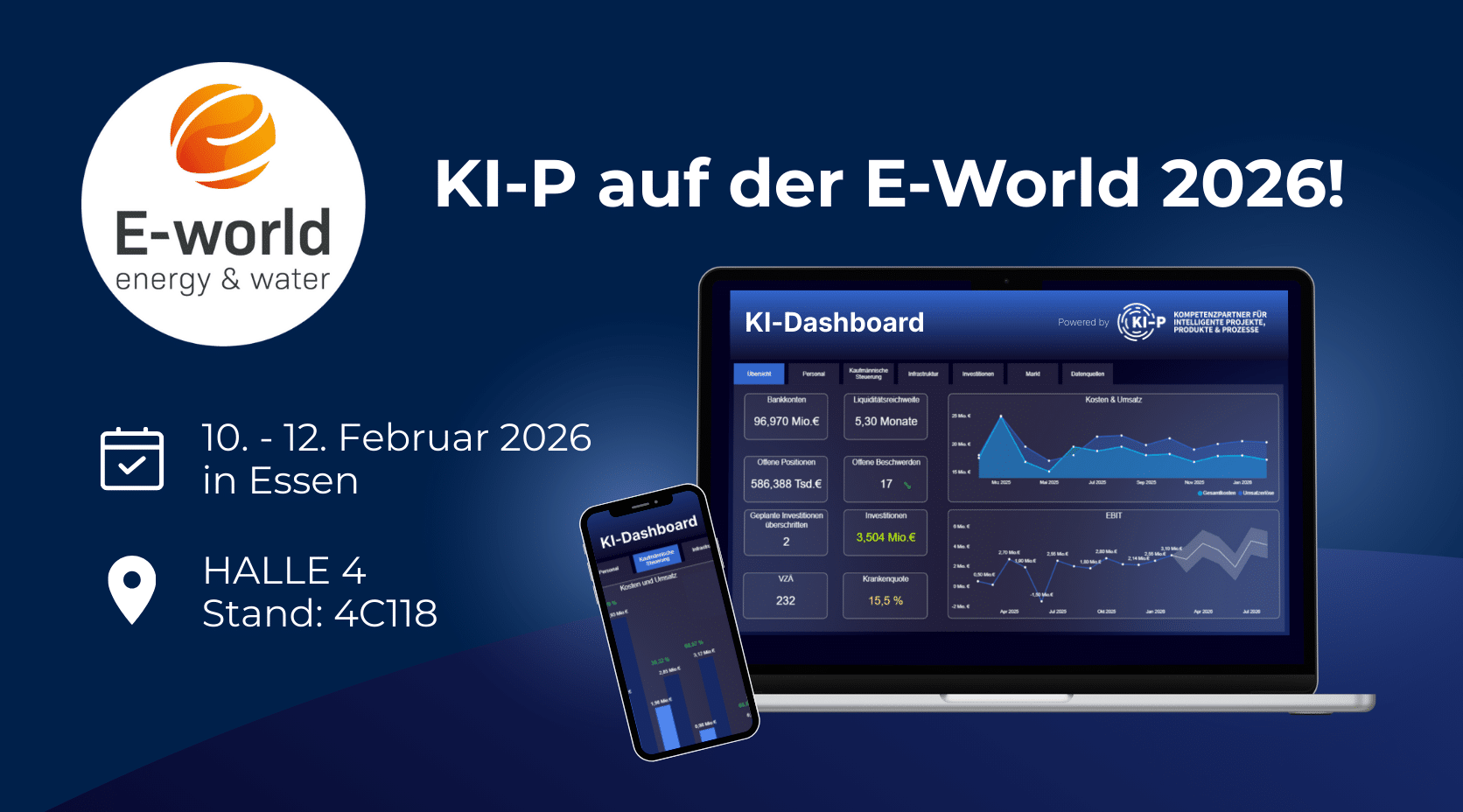 KI-P auf der E-World 2026 in Essen